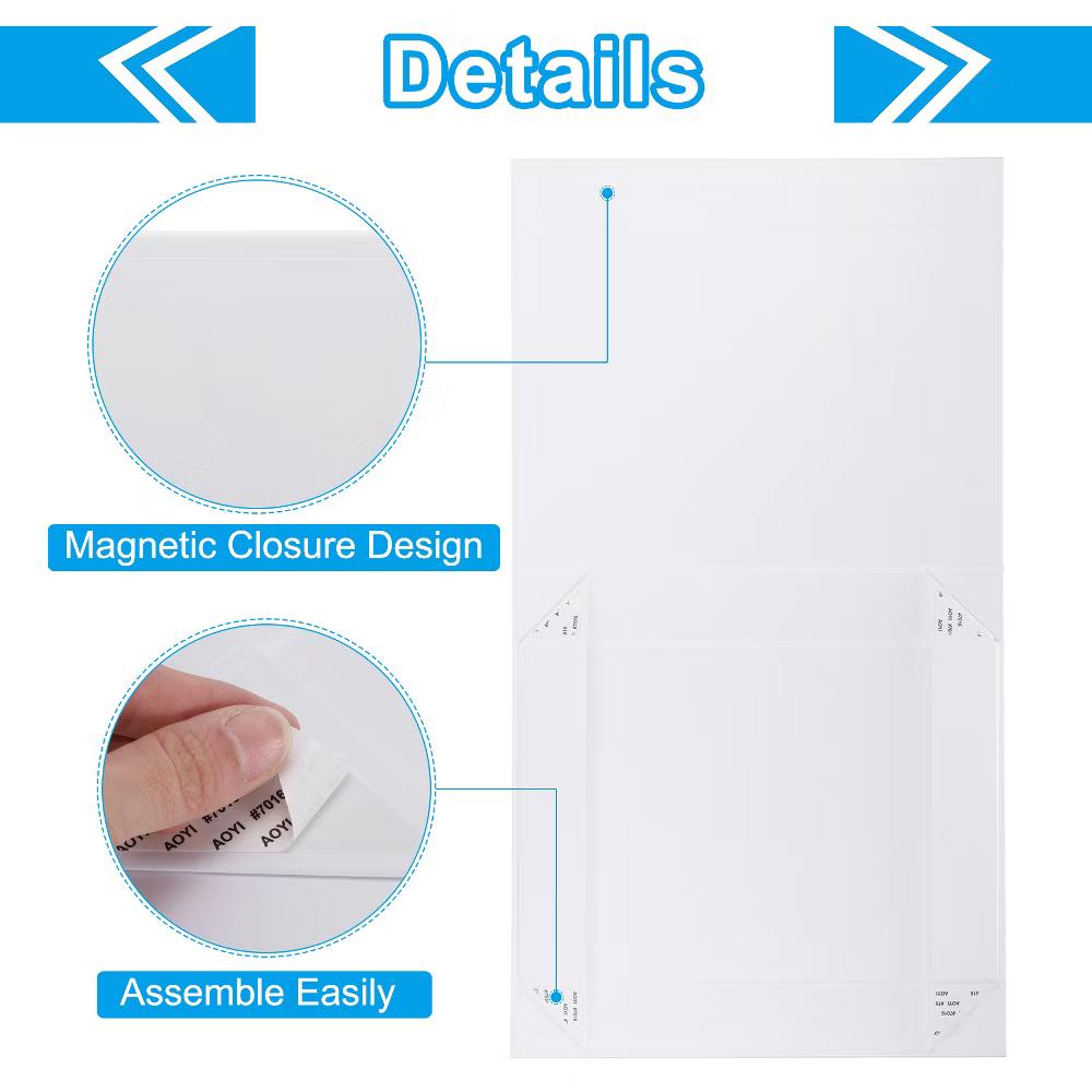 Easy to Assemble Durable Cardboard Gift Box with Lid - Image 19