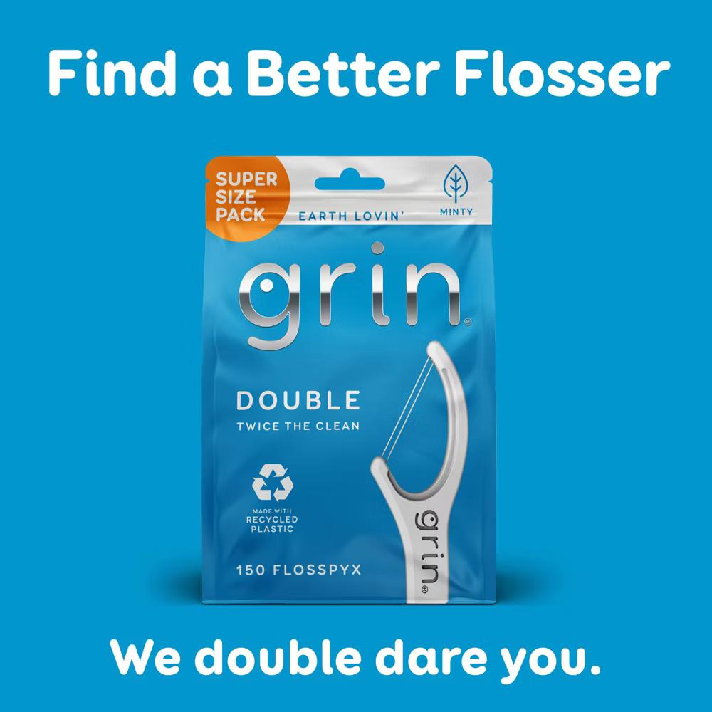 Oral Care Double Floss Picks - 150ct - Image 7