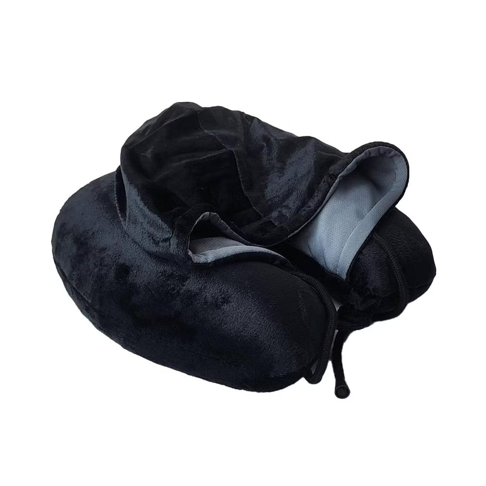 WOLF Hooded Travel Neck Pillow - Image 5