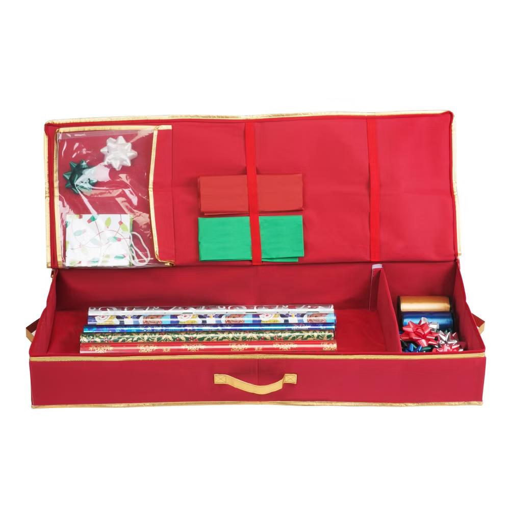 Holiday Wrap Organizer - Simplify
