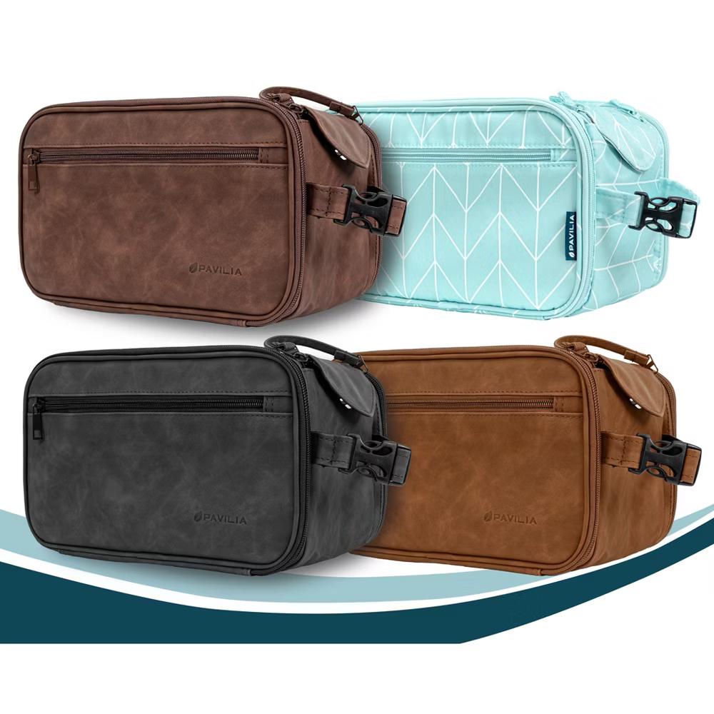 Toiletry Bag Women Men, Travel Toiletries Organizer Case, Essentials Shaving Dopp Kit, Cosmetic Make Up Accessories - Image 18