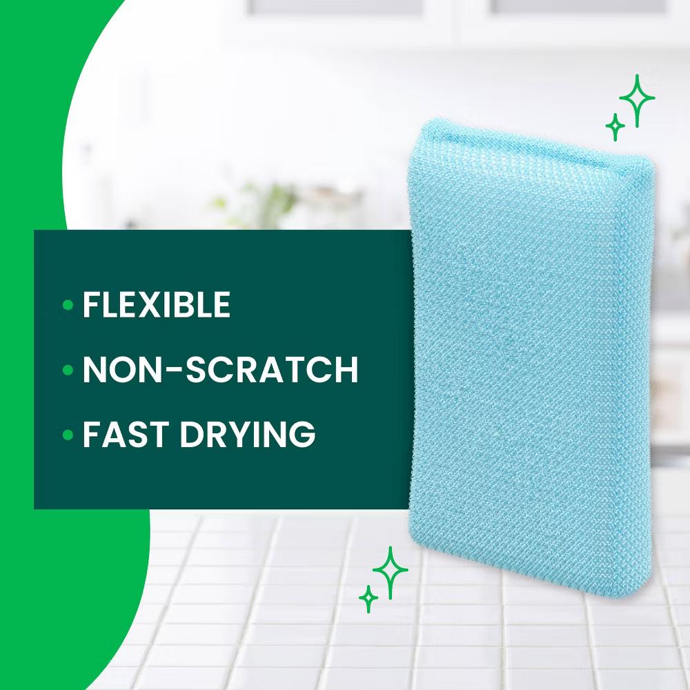 Dobie Non-Scratch and Fast-Drying Multicolor Scrubbing Pads - 3ct - Image 11