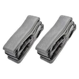 Outdoor Luggage Adjustable Buckle Belt Utility Strap 2 Pcs