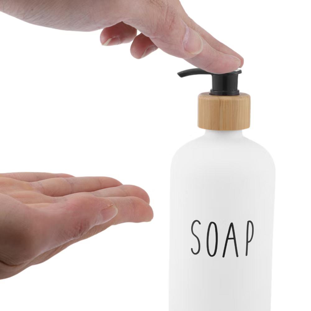 Elegant Contains the Letters DISHES Soap Pump Dispenser for Bathroom 16.9oz 1 Pc - Image 57