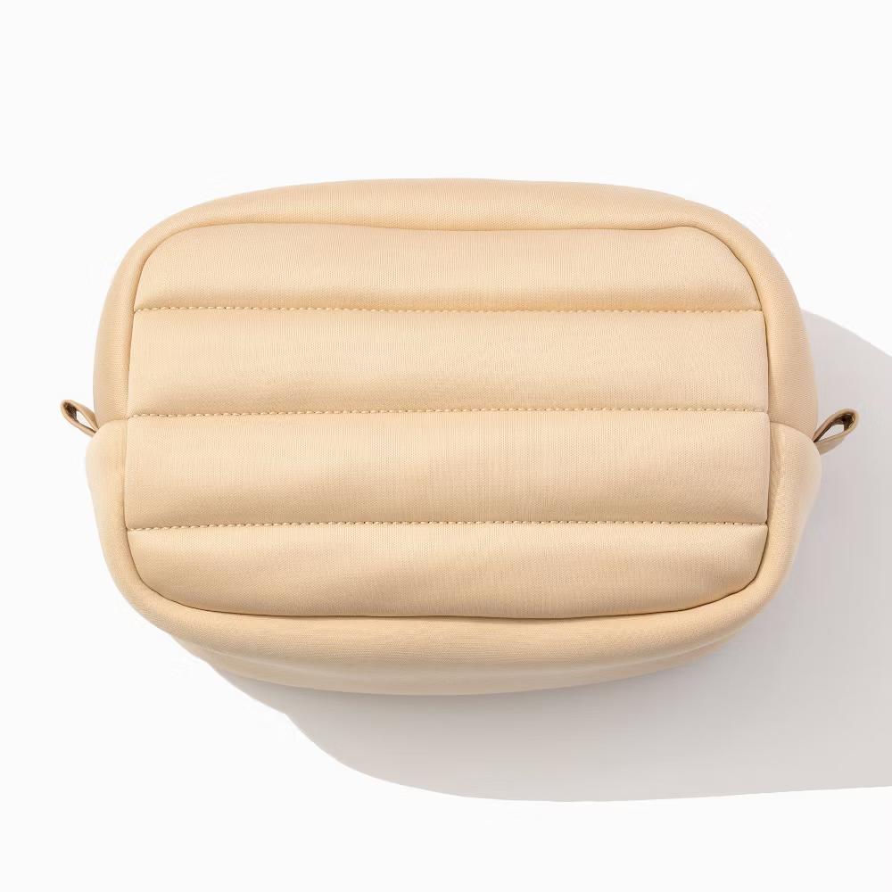 Frasier Sterling Puffer Cosmetic Pouch - Sand - Image 3