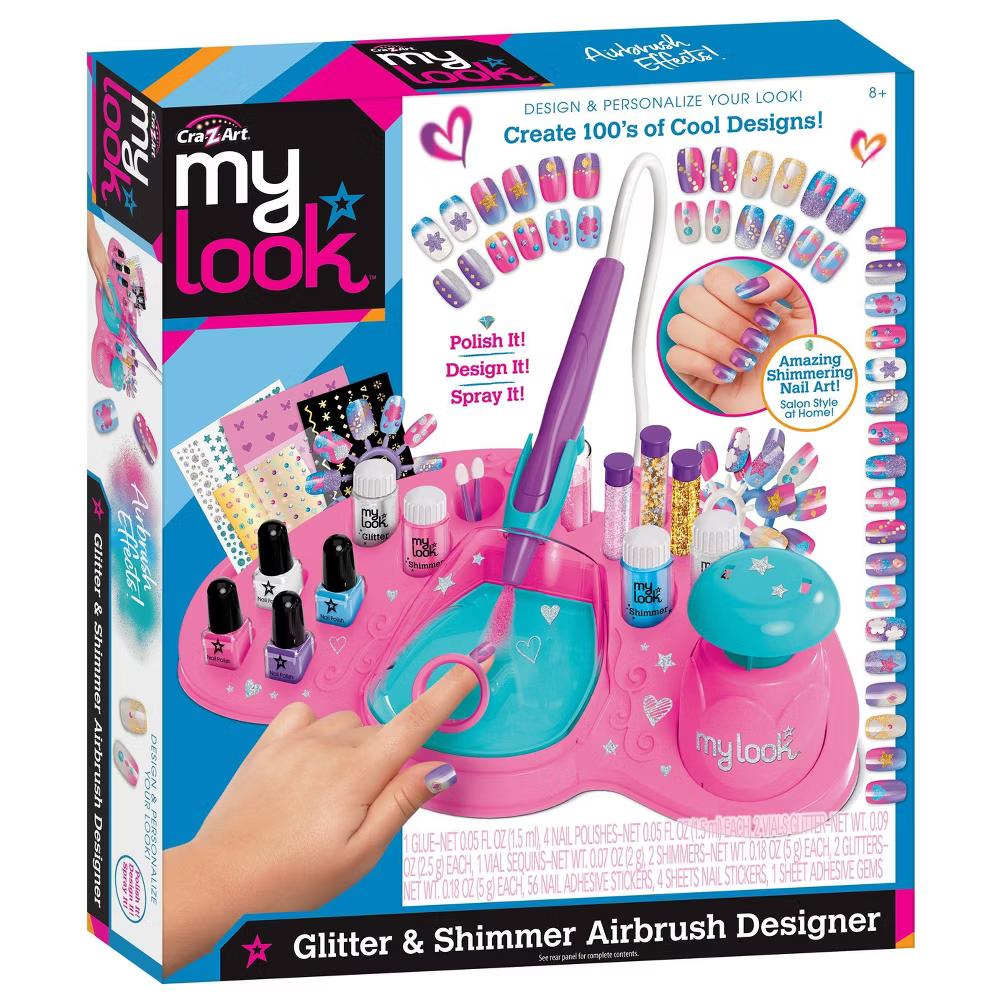 My Look Glitter & Shimmer Designer Nail Art Kit