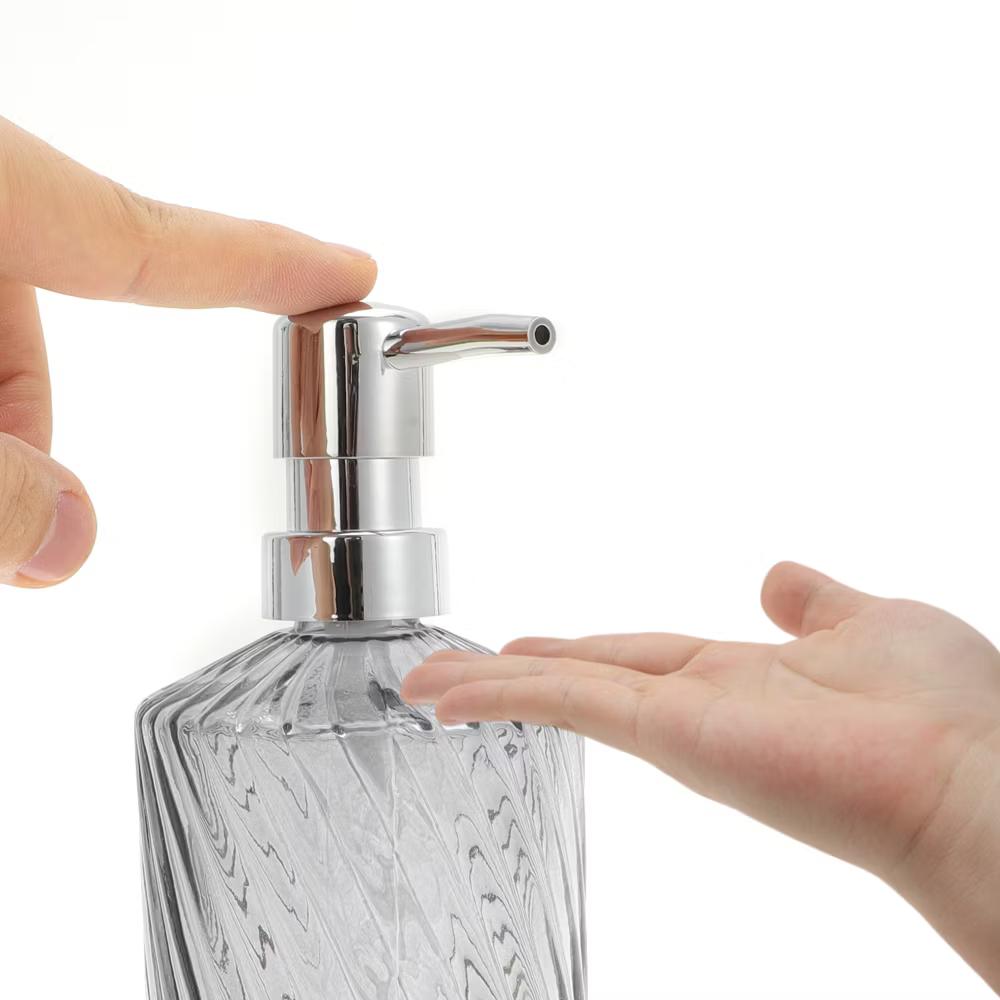 Durable Cylinder Twill Lines Soap Dispenser 1 Pc - Image 43