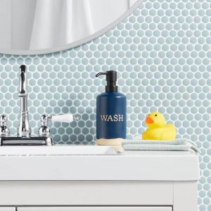 Blue Kids' Soap Pump Dispenser