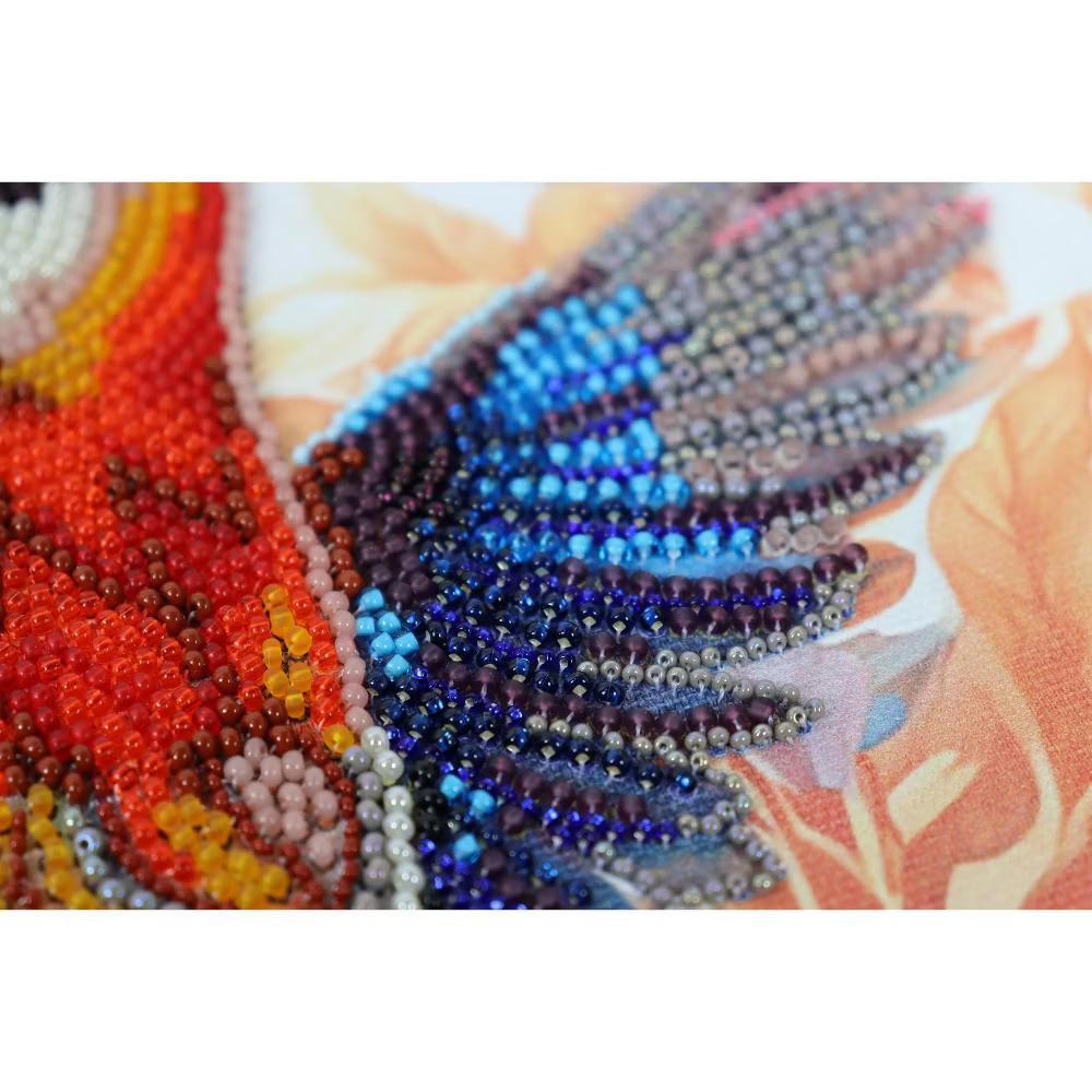 Art Bead Embroidery Kit A colorful flap of a wing AB-901 - Image 4