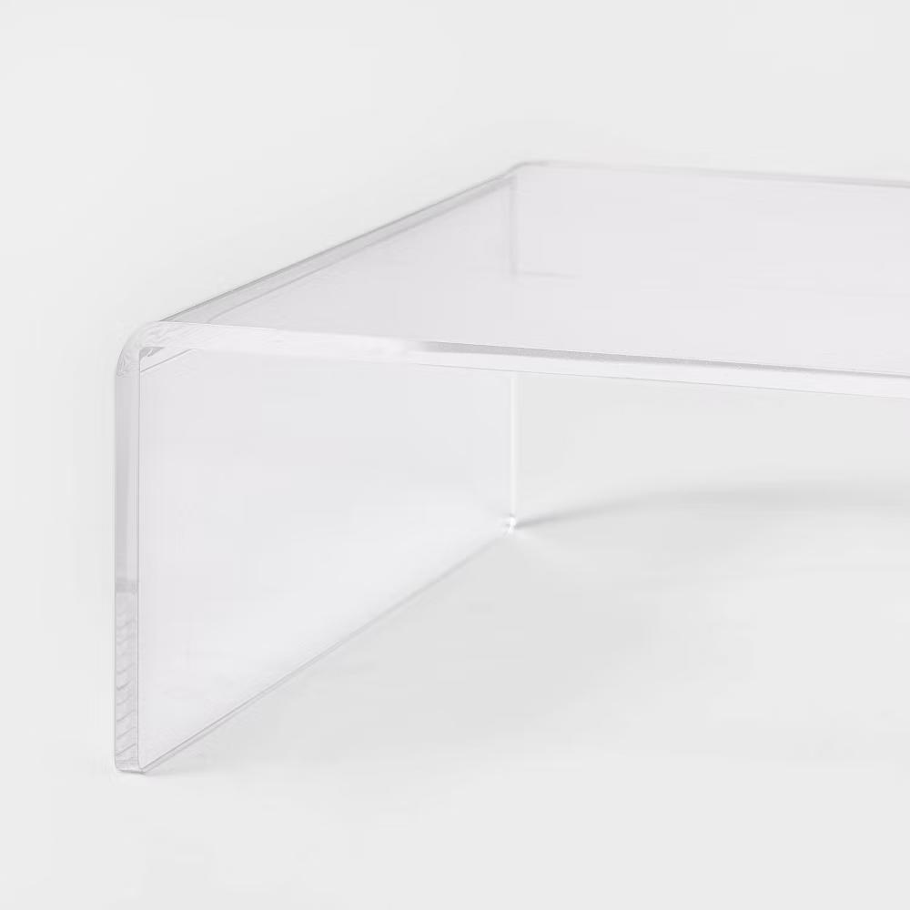 Acrylic Monitor Stand Clear - Image 3