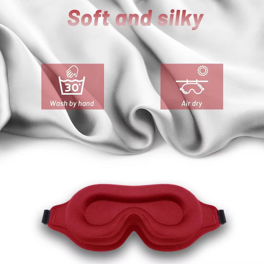 Albatross Health Sleep Eye Mask for Men and Women, Ideal for Lash Extensions, Travel Blackout Night Blindfold with Adjustable Strap - Image 49