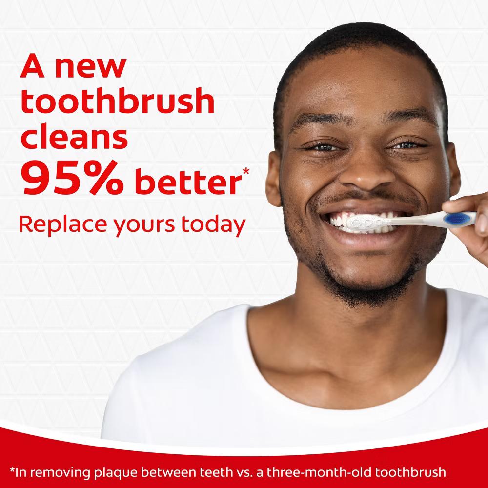 360 Optic White Whitening Manual Toothbrush - Soft - Image 5