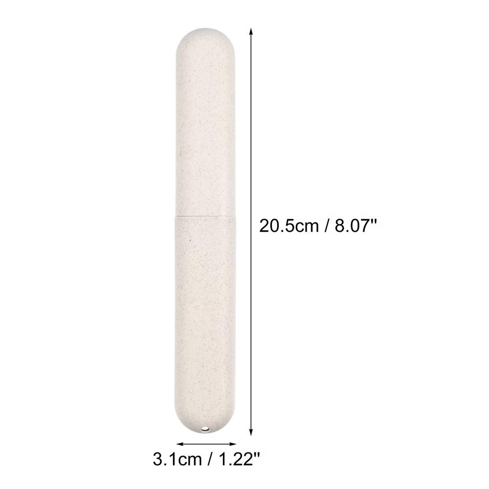othbrush Travel Case Traveling PP Portable Toothbrush Holders Cases for Business 8.07''x1.22''x0.83'' - Image 4