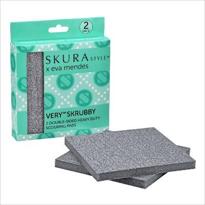 Skura Style Eva Mendes Very Skrubby Heavy Duty Scouring Pads - 2ct - Image 4