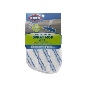 Microfiber Spray Mop Refill - Unscented: Multi-Surface Floor Cleaning Tool, Reusable, Compatible with Mop
