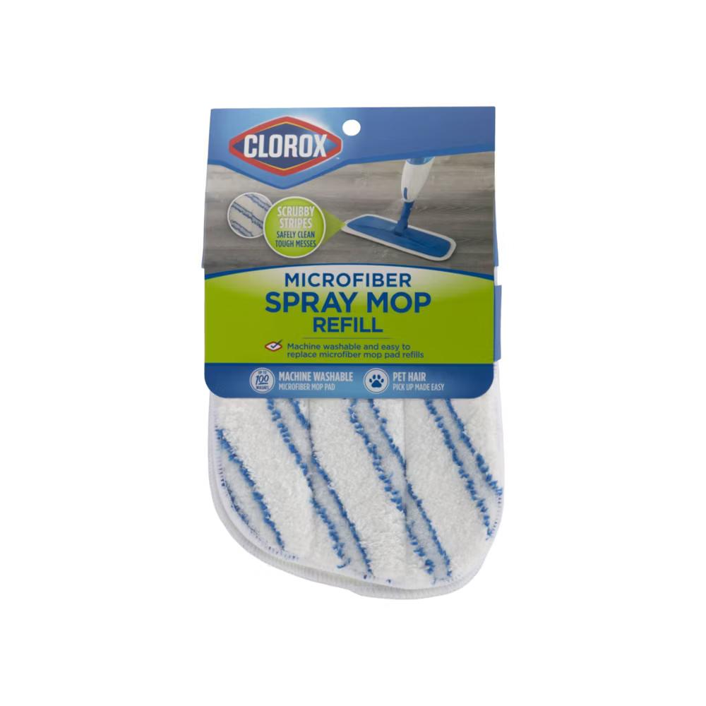 Microfiber Spray Mop Refill - Unscented: Multi-Surface Floor Cleaning Tool, Reusable, Compatible with Mop