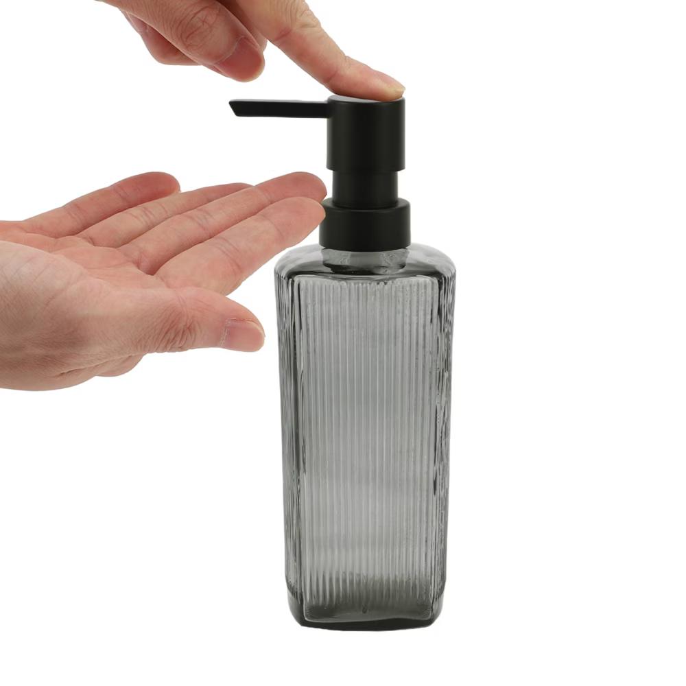 Classic Vertical Lines Soap Pump Dispenser for Bathroom 350ml 1 Pc - Image 21