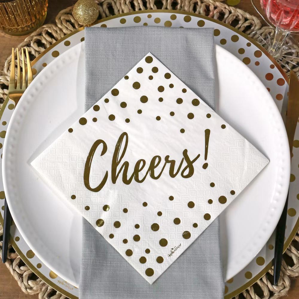 Cheers 72 Piece Party Tableware Set (24 Guests) | 00271NA-kit - Image 6