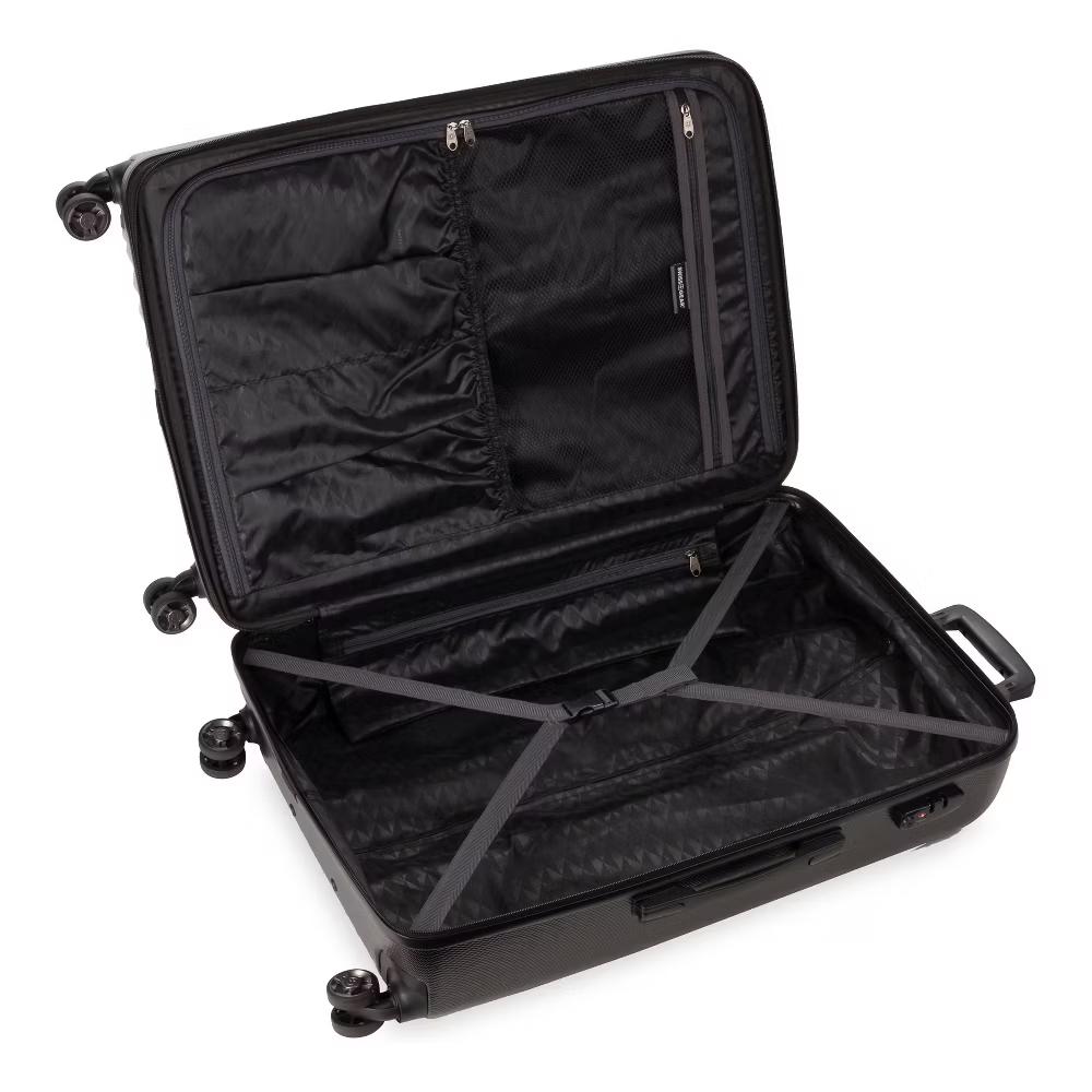 Energie Hardside Large Checked Spinner Wheels Suitcase - Image 5