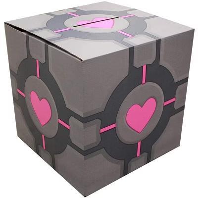 Toynk Portal Companion Cube 12" 12" 12" Flat Empty Gift Box
