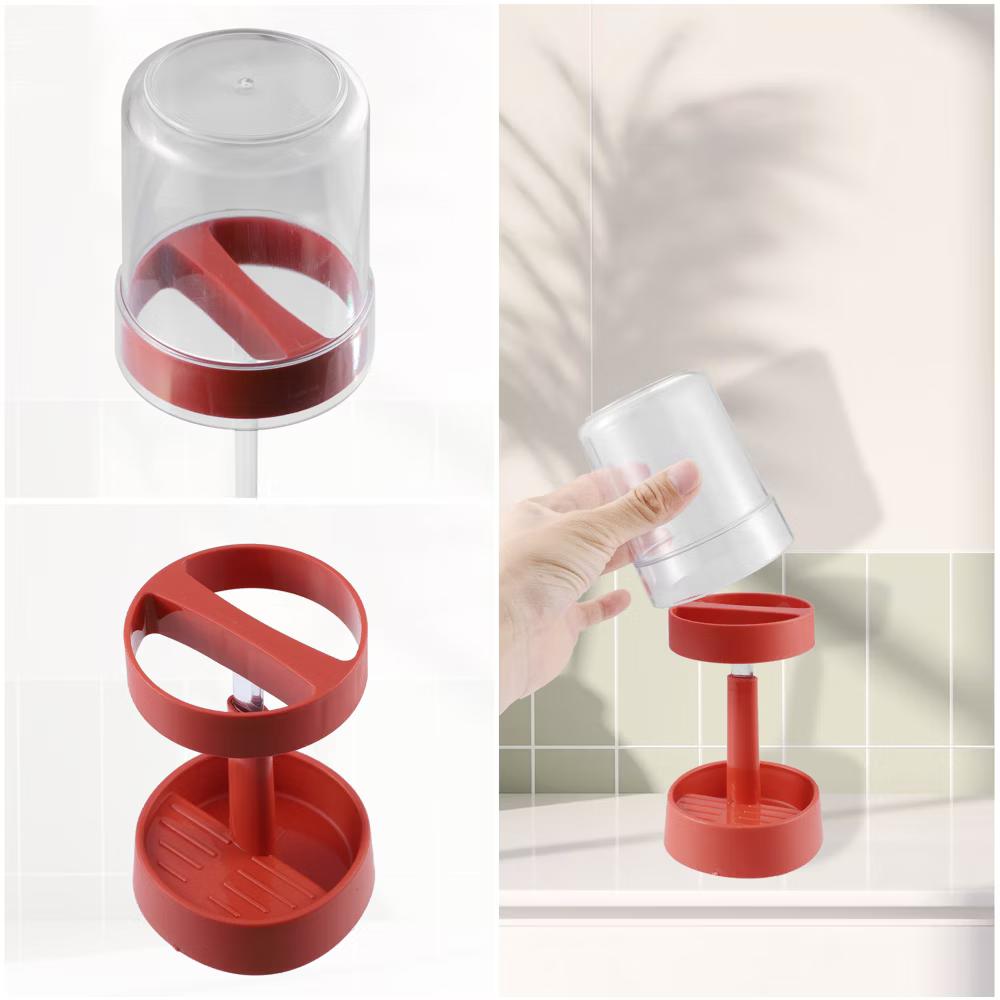 Adjustable Toothbrush Holder with Cover for Bathroom Electric Toothbrush Holder 10.63" 1 Pc - Image 18