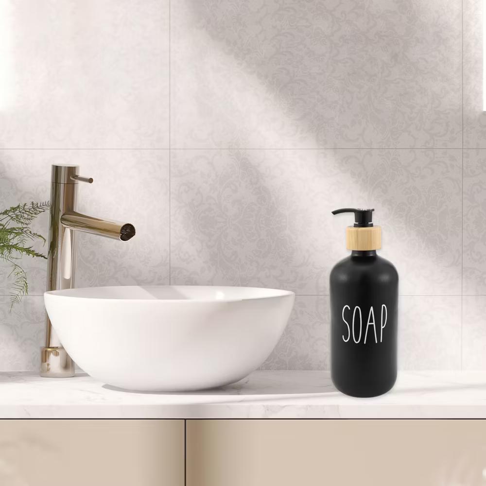 Elegant Contains the Letters DISHES Soap Pump Dispenser for Bathroom 16.9oz 1 Pc - Image 49