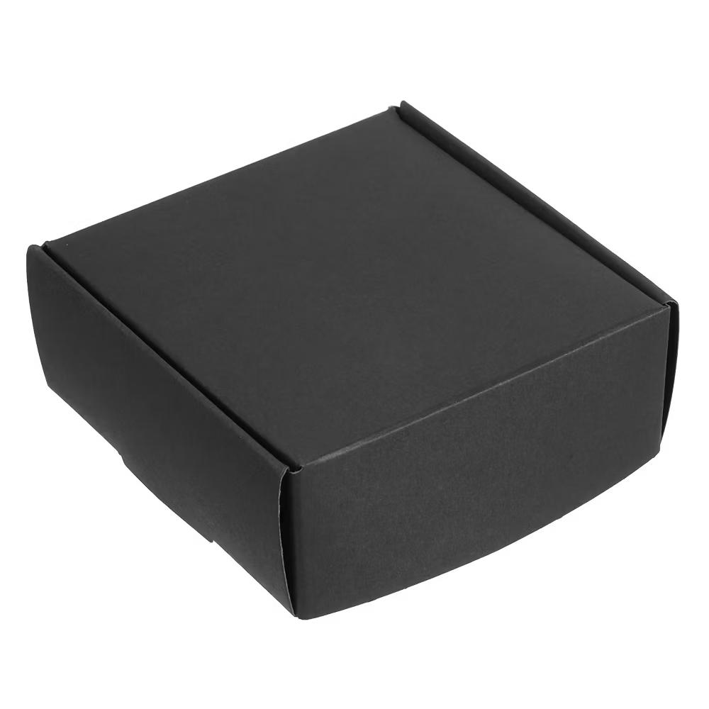 Paper Durable Sturdy Construction Customizable Soap Box 3.3" 3.3" 1.4" Black 20 Pcs - Image 3