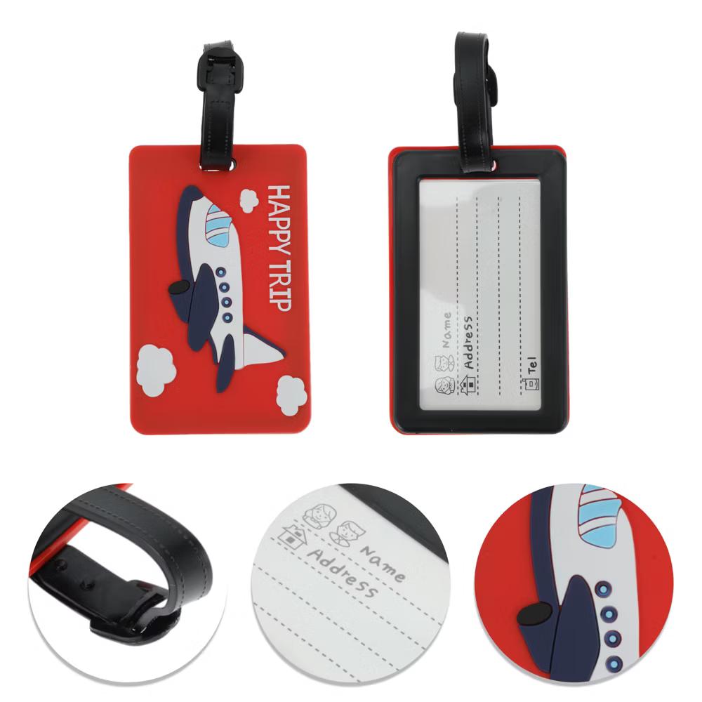 Happy Pattern Luggage Tag 1 Pc - Image 13