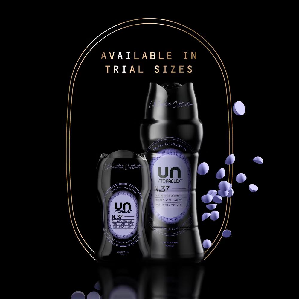 Unstopables Unlimited Collection In Wash Scent Booster Beads No. 37 Laundry Additives - Bergamot Orris Vetiver - 21.1oz - Image 5