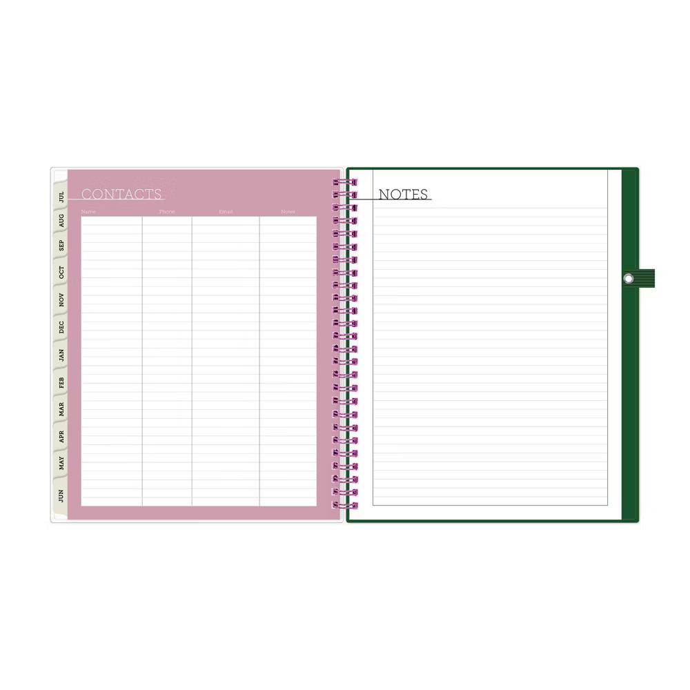 Blue Sky Your Year College Weekly/Monthly Planner Wirebound 7"x9" Green Date - Image 8