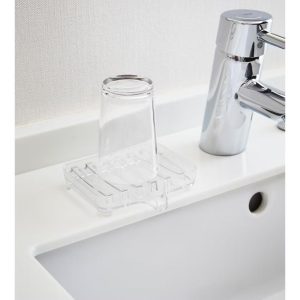 Home Self-Draining Soap Tray - Acrylic