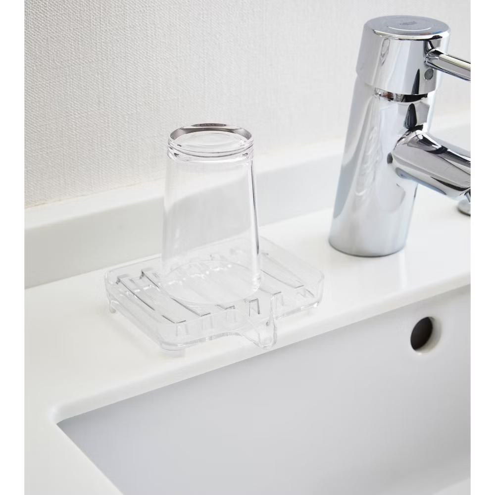 Home Self-Draining Soap Tray - Acrylic