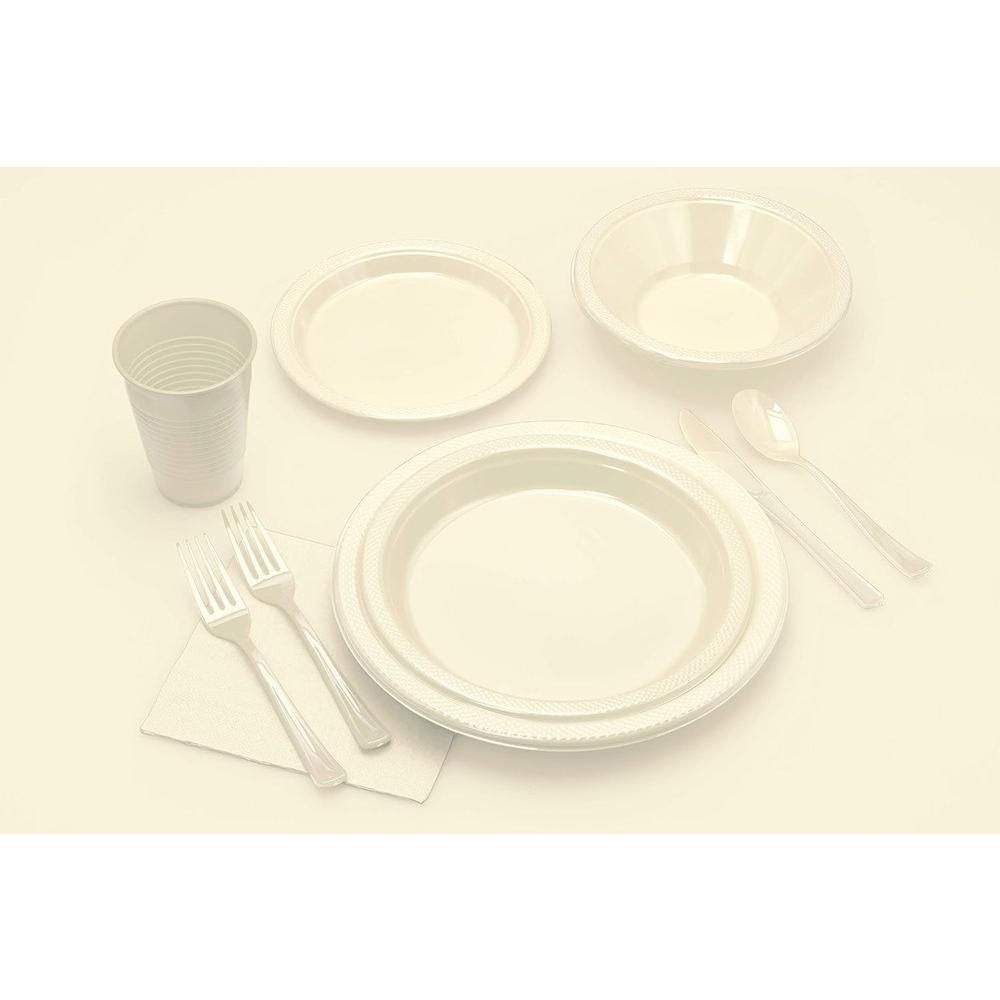 Crown Display 12 Oz. Plastic Bowls Disposable Party Bowls - Plastic Soup Bowls - Image 14