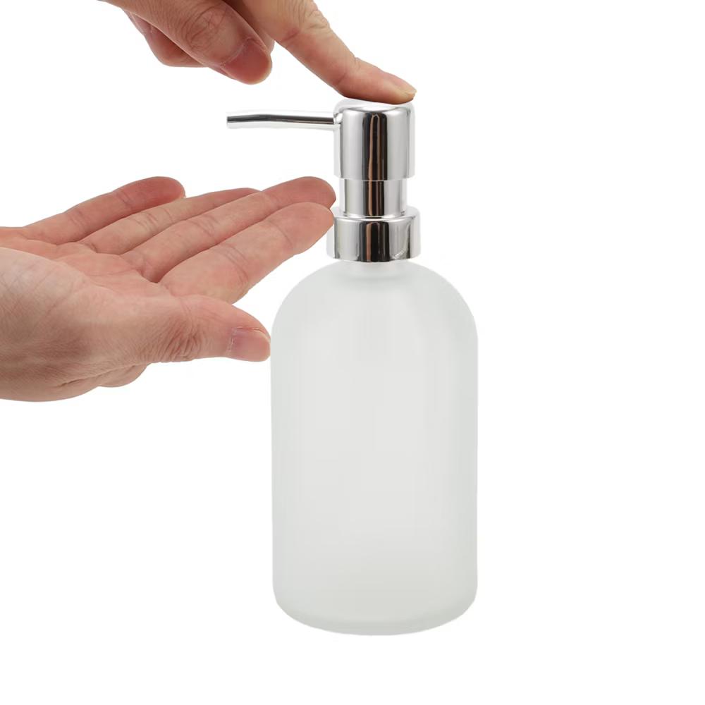 Classic Cylindrical Soap Pump Dispenser for Hotels 400ml 1 Pc - Image 33