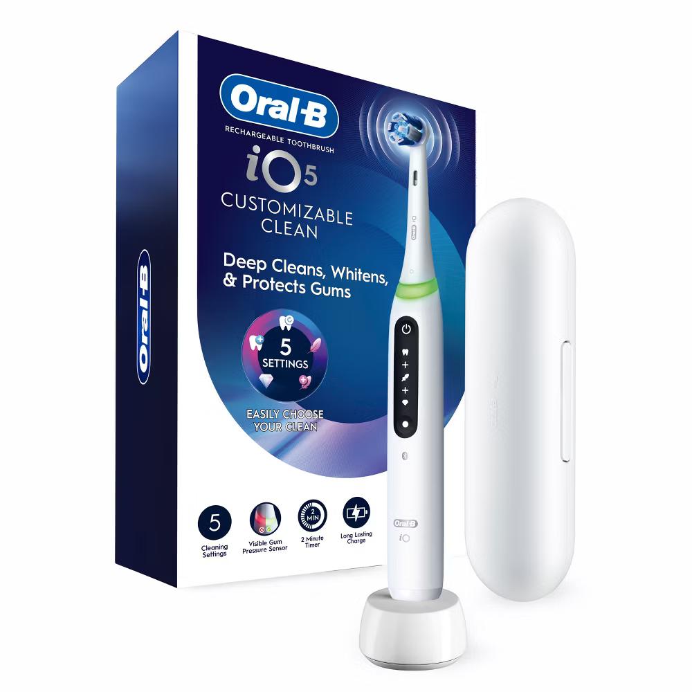 iO Series 5 Electric Toothbrush with Timer Multiple Brush Modes and Brush Head - Image 28