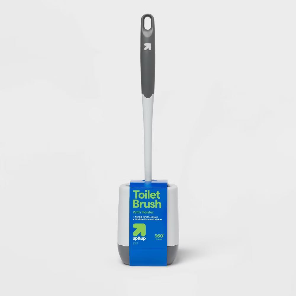 Toilet Brush with Holster - Reusable, Soft Grip - Image 2