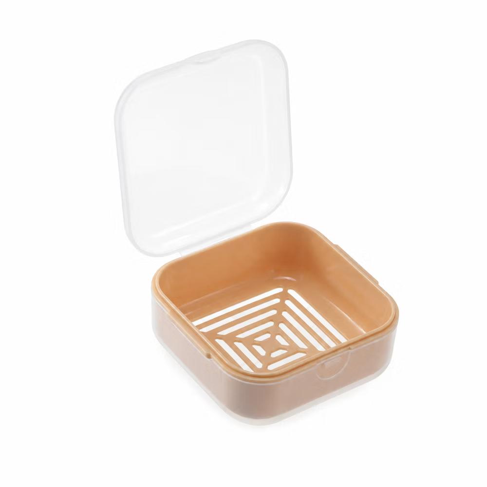 Square Double-layer Drain Soap Dish 1 Pc - Image 23