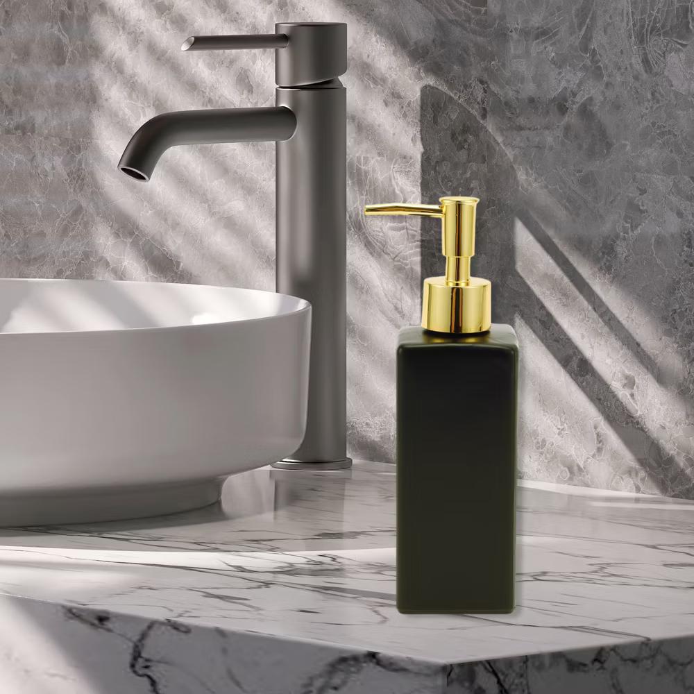 Elegant Square Soap Pump Dispenser for Laundry Rooms 350ml 1 Pc - Image 12