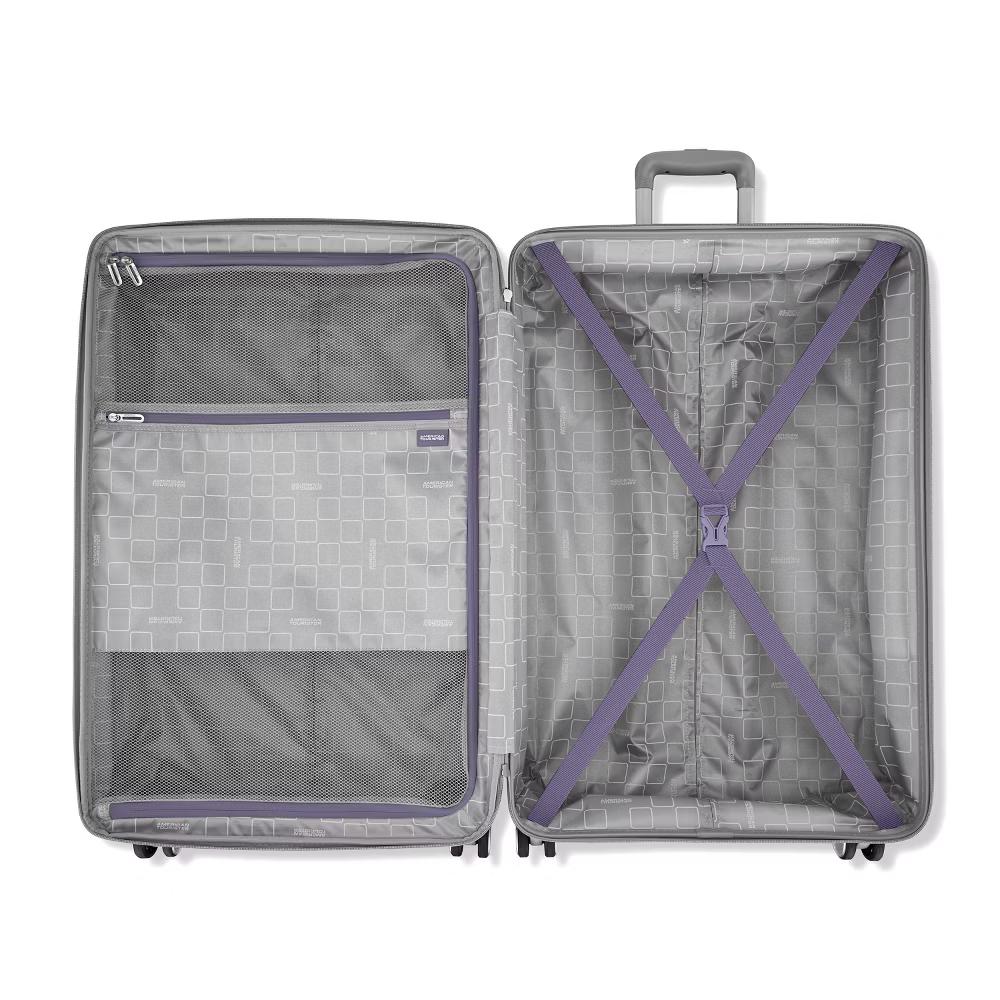 American Tourister Checked 2.0 Hardside Large Checked Spinner Wheels Suitcase - Image 26