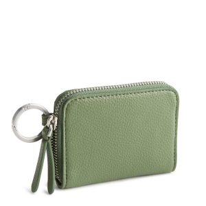 Women's Outlet Faux Leather Small Zip-Around Wallet