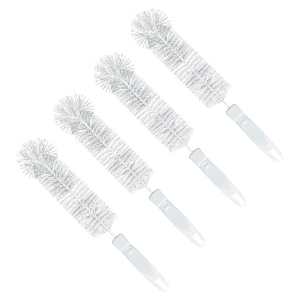 Bottle Brush Cleaner, Durable Fiber Bristles Around Twisted Wire with Gripper Handle & Storage Hang Hole, Dishwasher Safe - Image 12
