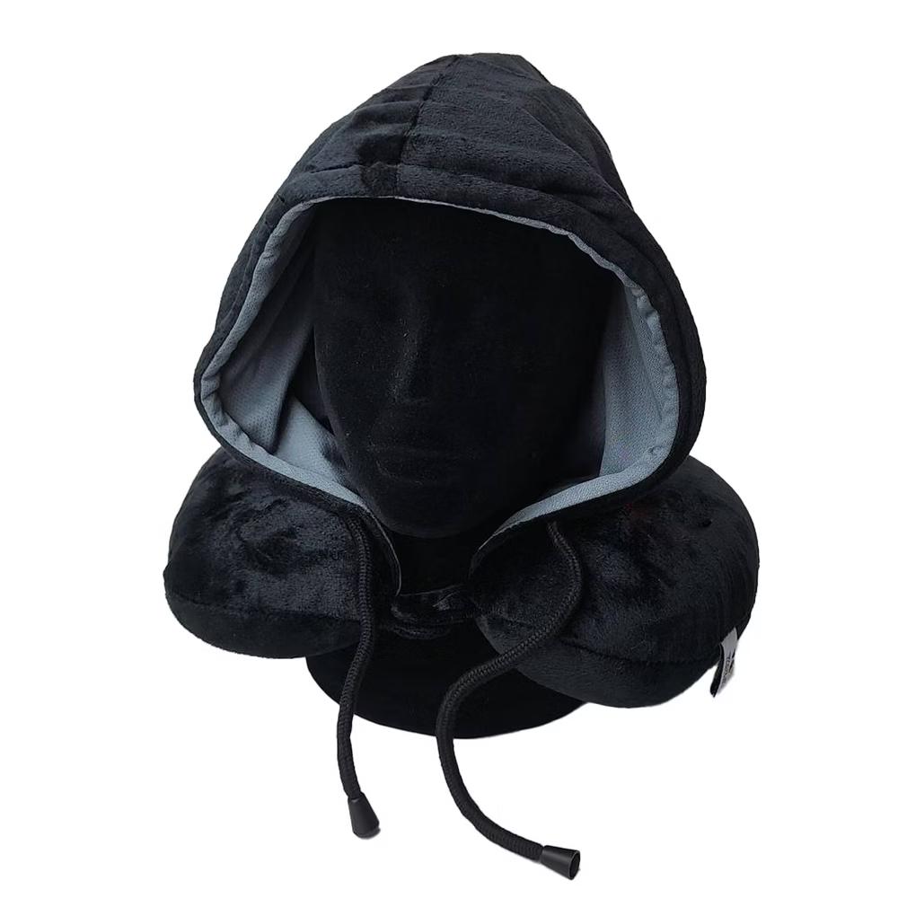 WOLF Hooded Travel Neck Pillow - Image 7
