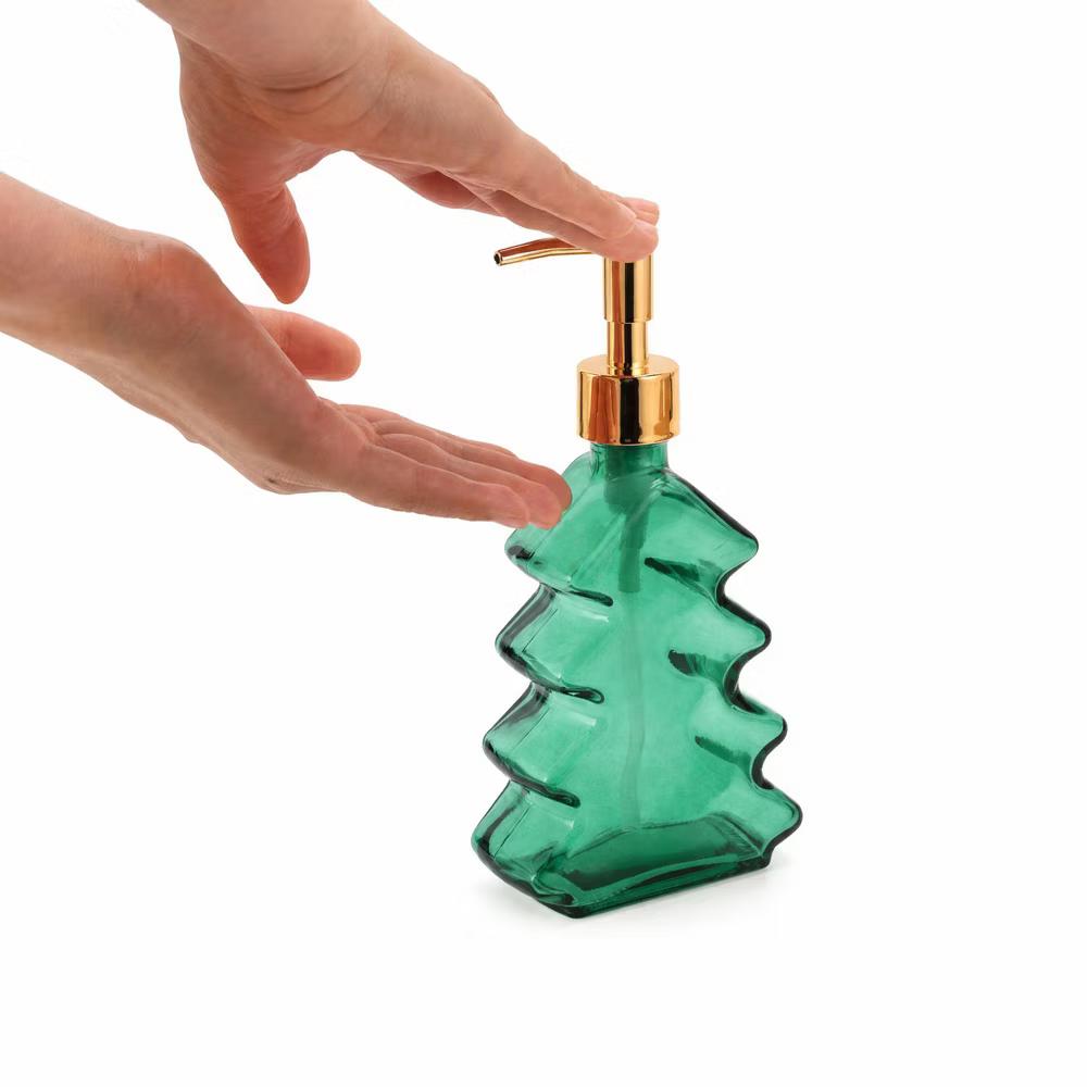 Christmas Tree Shape Pump Soap Dispenser 1 Pc - Image 10