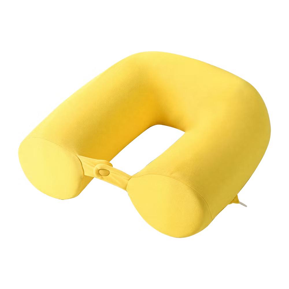 U‑Shaped Memory Foam Nap Pillow with Snap Closure for Desk and Travel Use 1Pc - Image 29
