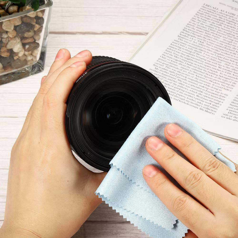 Camera Lens Eyeglasses Screens Microfiber Cleaning Cloths 7" 6" 24 Pcs - Image 5