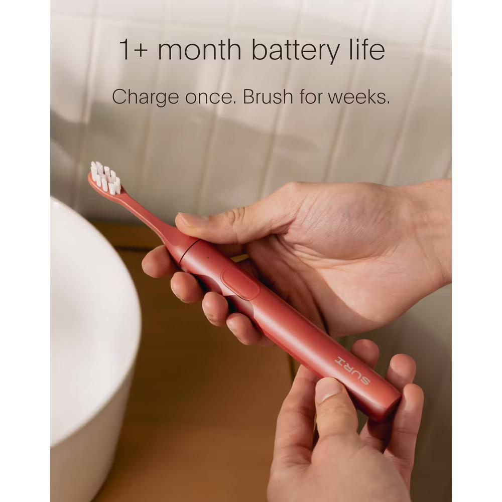 SURI 2.0 Sonic Electric Toothbrush with UV Travel Case and Brush Head - Canyon Sunrise - Image 8
