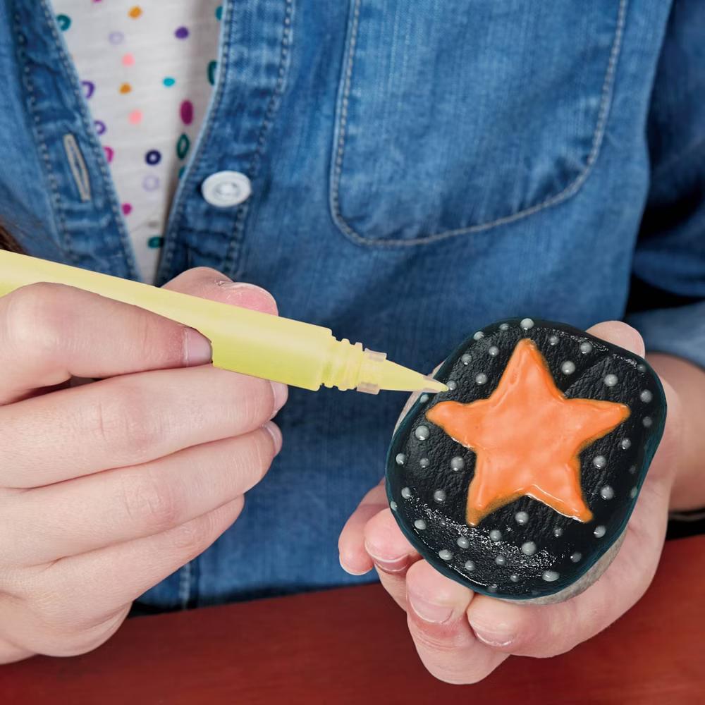 Creativity for Kids Glow in the Dark Rock Painting Kit: DIY Art for Kids Activities, Painted Rock Kits, Ages 6 - Image 3