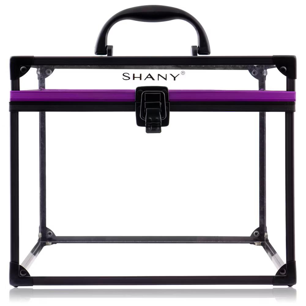SHANY Clear Cosmetics and Toiletry Train Case - Image 18