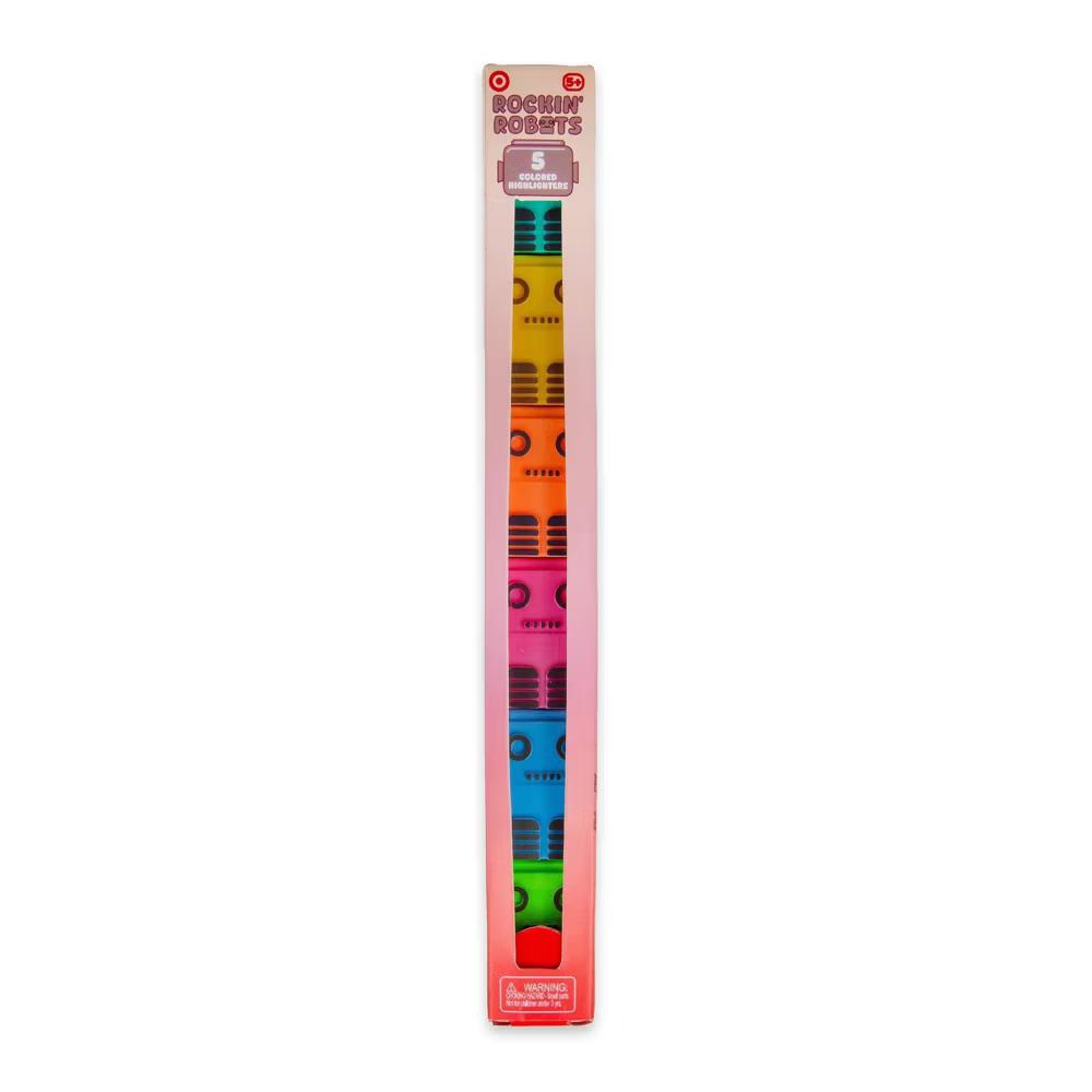 Brite Bot ROBOT 6pc Stackable Highlighter Marker Set - Image 5