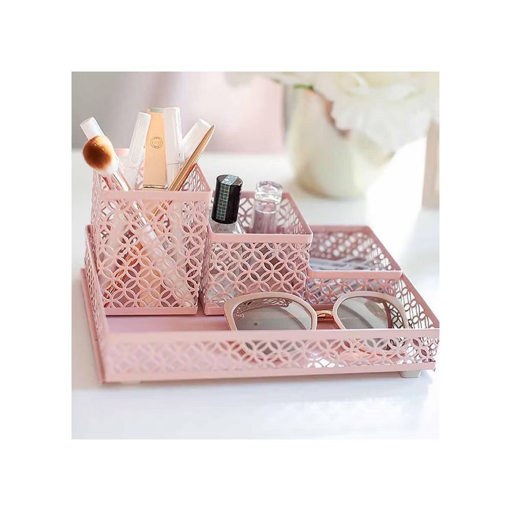 Blu Monaco 6 Piece Interlocking Desk Organizer Set - Image 24